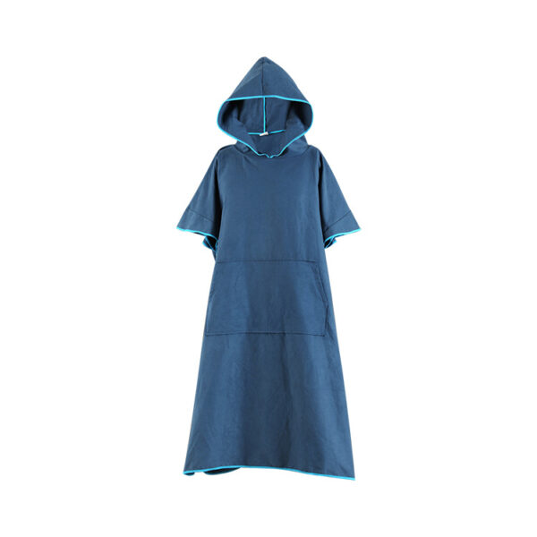 Recycled Microfiber Hooded Surf Poncho Towel - Beach Hoodie
