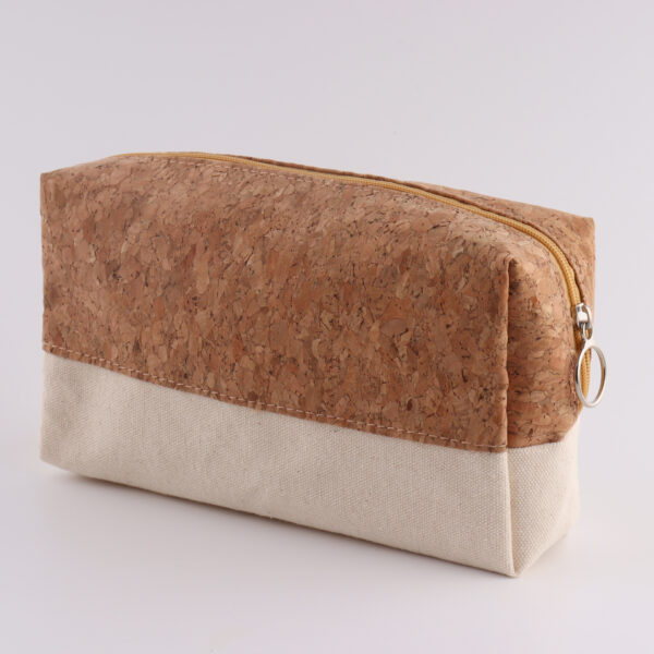 ECO Cork Cotton Makeup Bags for Travel - Image 3