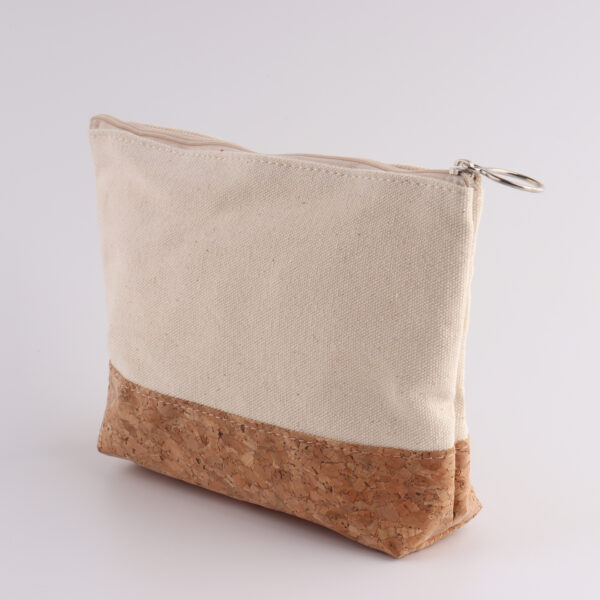 ECO Cork Cotton Makeup Bags for Travel - Image 4