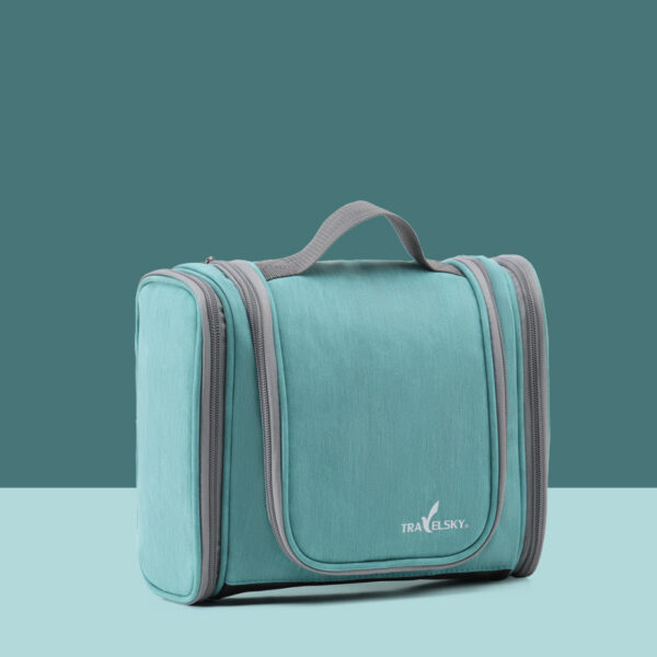 Travel RPET Waterproof Cosmetic Bag for Traveling - Image 2