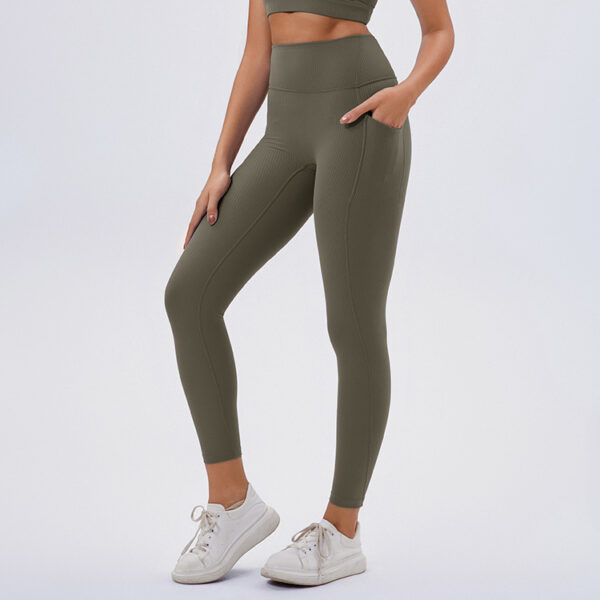 Sustainable Soft Recycled Yoga Bra Set for Women - Image 4