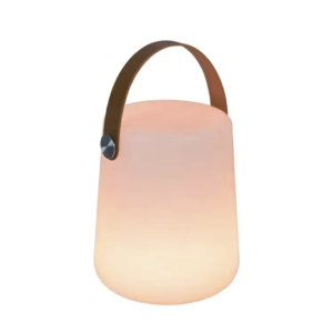 7-Color LED Bamboo Bluetooth Speaker | Portable Night Light