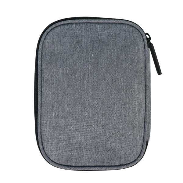 RPET Travel Organizer Bag for USB Drive and Earphones - Image 5