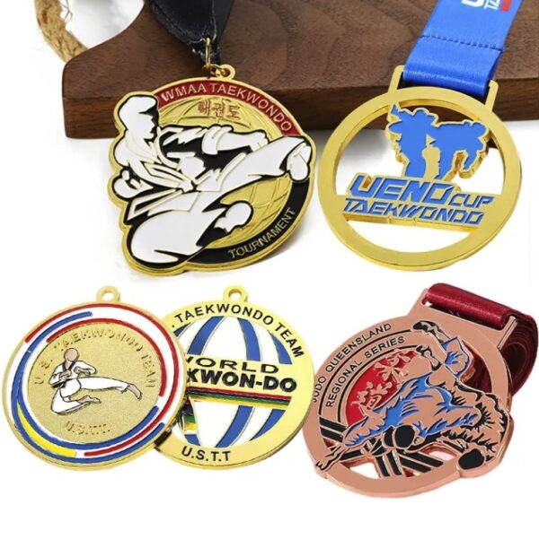 Custom Metal Soccer Medals for Sports Competition - Image 5