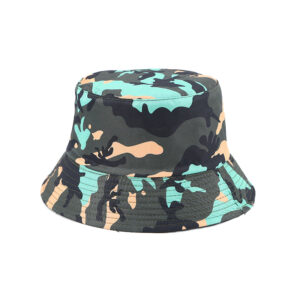 Custom Camo Bucket Hats - Embroidered Design
