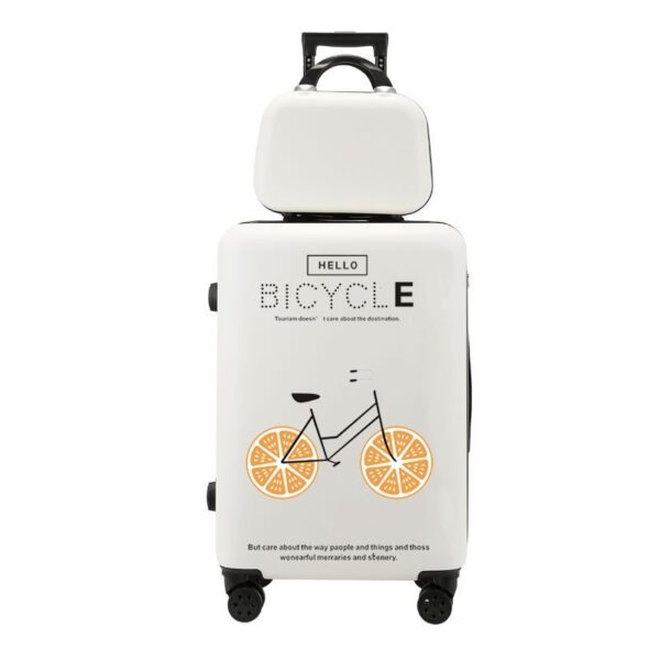 Anti-Scratch Pink Cartoon Luggage Protector - Image 3