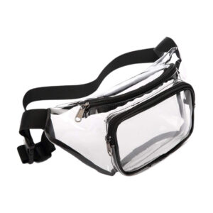 Waterproof Clear PVC Waist Bag - Unisex Fanny Pack