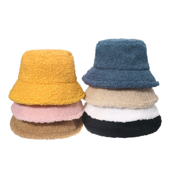 Wholesale Plush Faux Fisherman Cap - Warm Winter Hat - Image 2