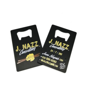Custom Sublimation Stainless Steel Beer Bottle Openers for Bar