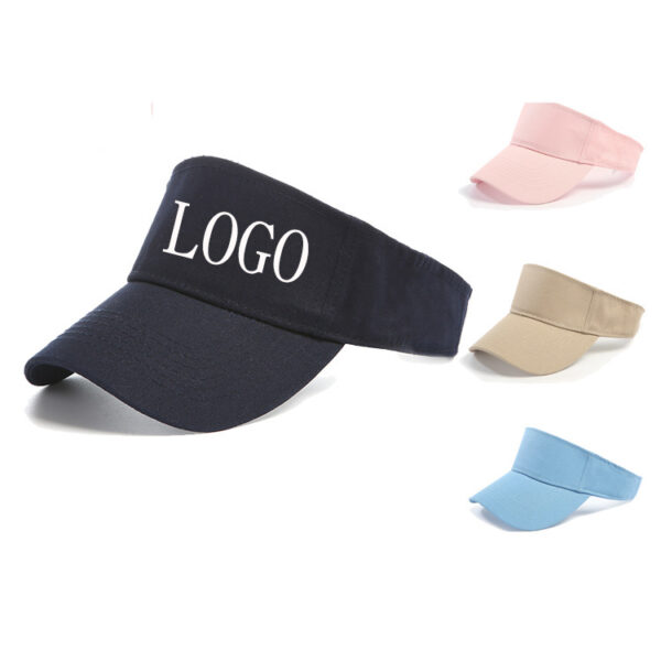 Custom Adjustable Outdoor Sport Visor Cap - Image 6