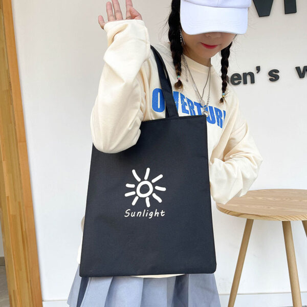 Canvas Tote Bags - Customizable, Large Capacity Shoulder Bags - Image 3