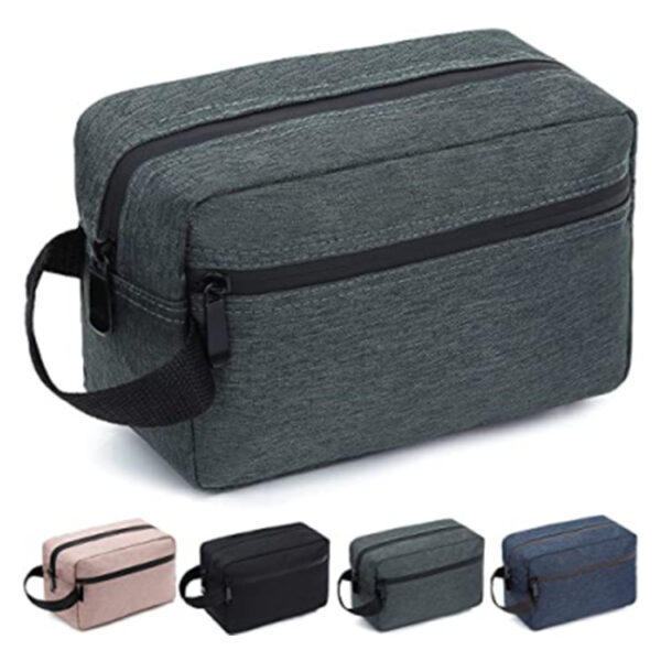 Custom Logo 600D Waterproof Travel Cosmetic Bags - Image 3