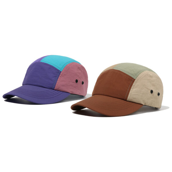 Wholesale Waterproof 5-Panel Snapback Caps - Image 5