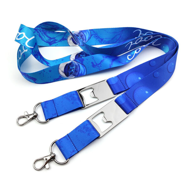 Custom Logo Lanyards - Metal Clip, Phone, Keychain, Bottle Opener - Image 4