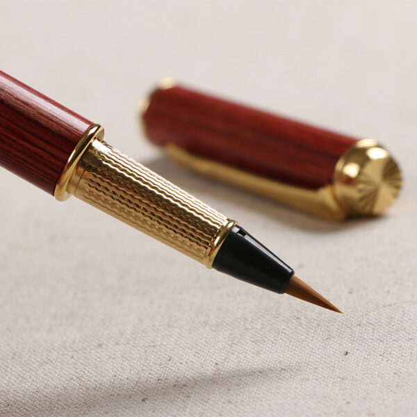 High-Quality Custom Logo Rosewood Fountain Pens - Image 4