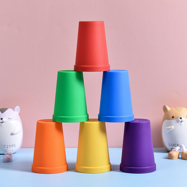 Kids' Stacking Cups - Early Ed Puzzle Game Toy - Image 3