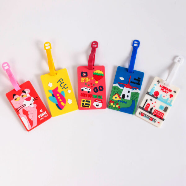 Custom Luxury Animal PVC Luggage Tag - Image 3