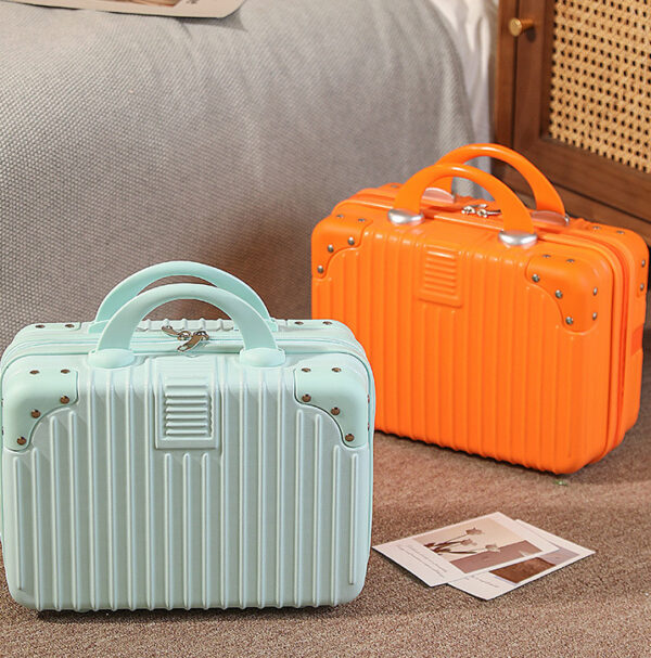 14" Portable Mini Suitcase Box - Cosmetic Case - Image 3