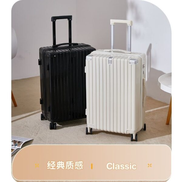 Luxury 28" Travel ABS Aluminum Suitcase Trolley - Image 4