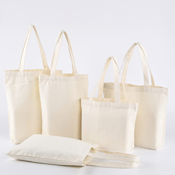 Custom Logo Canvas Tote - Ad Packaging Bag - Image 2