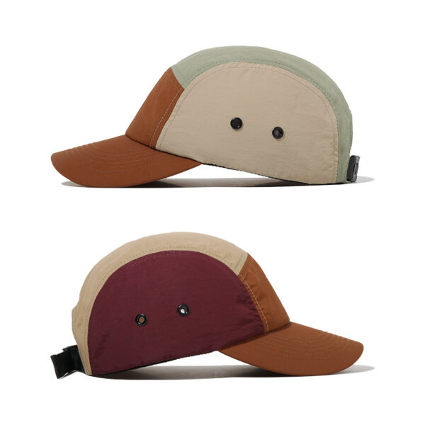 Wholesale Waterproof 5-Panel Snapback Caps - Image 4