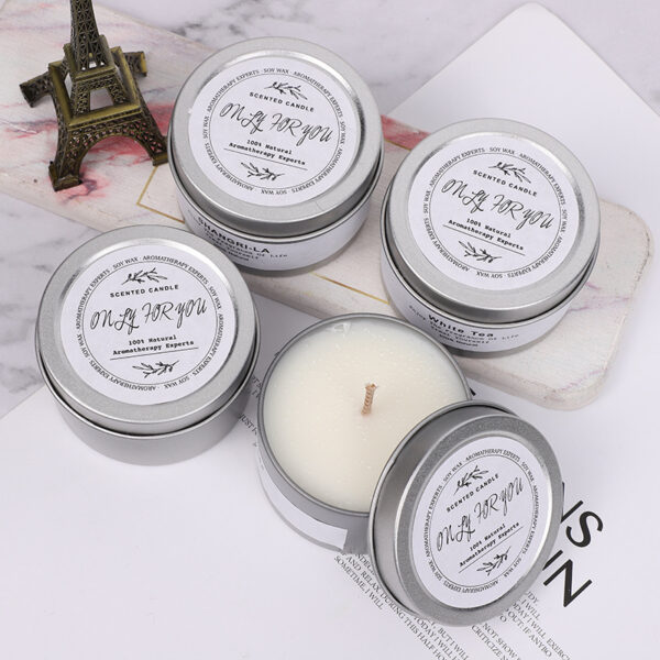 Tin Plated Scented Candle Jars - Wedding, Home, Office Use - Image 3