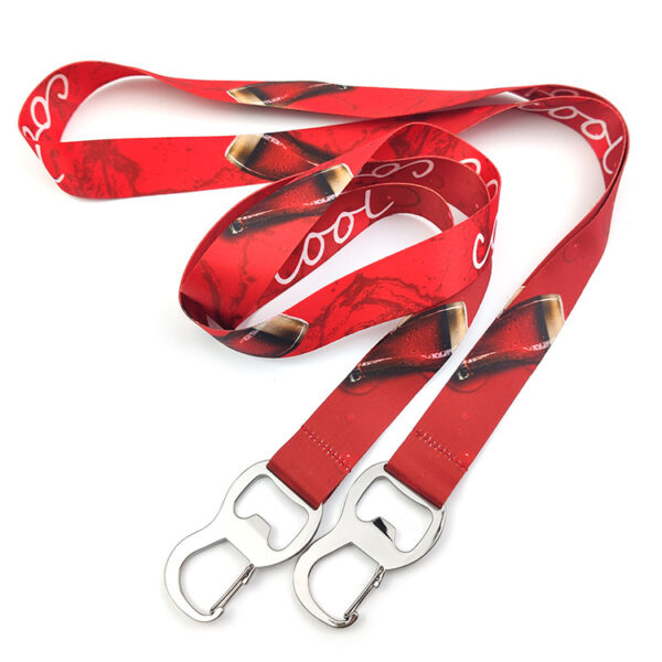 Custom Logo Lanyards - Metal Clip, Phone, Keychain, Bottle Opener - Image 3