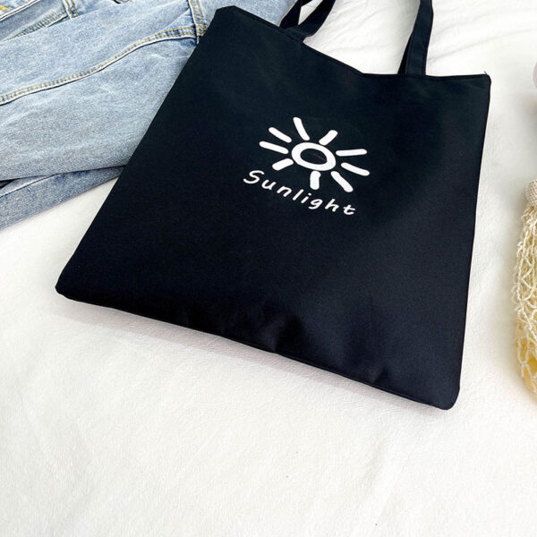 Canvas Tote Bags - Customizable, Large Capacity Shoulder Bags - Image 4