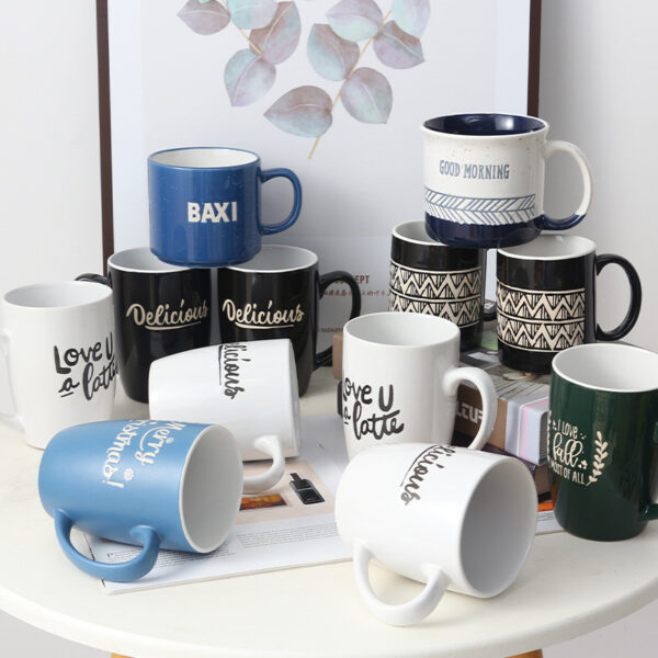 Custom White Ceramic Campfire Mugs for Party Use - Image 4