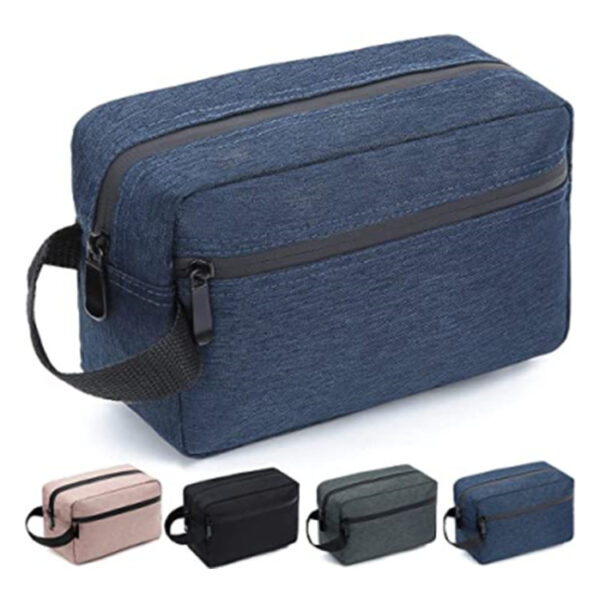 Custom Logo 600D Waterproof Travel Cosmetic Bags - Image 2