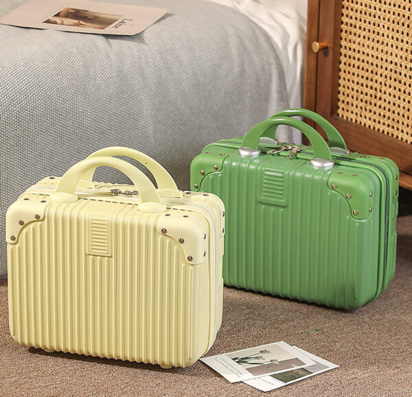 14" Portable Mini Suitcase Box - Cosmetic Case - Image 4
