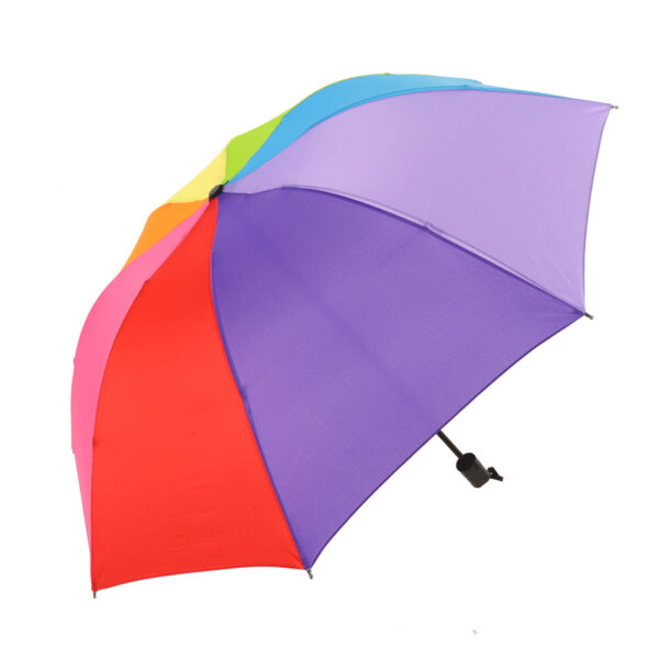 CHUVABAND 21" 8K Rainbow Umbrella