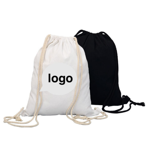 Organic Canvas Candle Bags w/ Custom Logo - Image 4