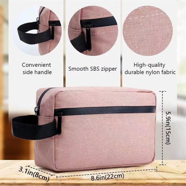 Custom Logo 600D Waterproof Travel Cosmetic Bags - Image 4