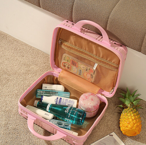 14" Portable Mini Suitcase Box - Cosmetic Case - Image 5