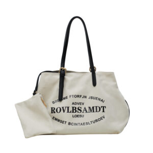YIMYIK Fancy Canvas Shoulder Tote - Women's Bag