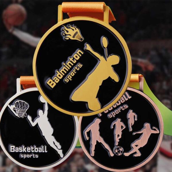 Custom Engraved Men's Sports Medals - Image 4