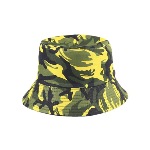 Custom Camo Bucket Hats - Embroidered Design - Image 3