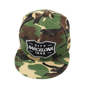 Custom Camo Snapback Hats - Embroidered Logo Outdoor Caps