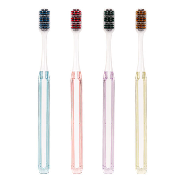 Adult Spiral Soft Bristle Toothbrush - Eco-Friendly Deep Clean OralGos Brush - Image 5