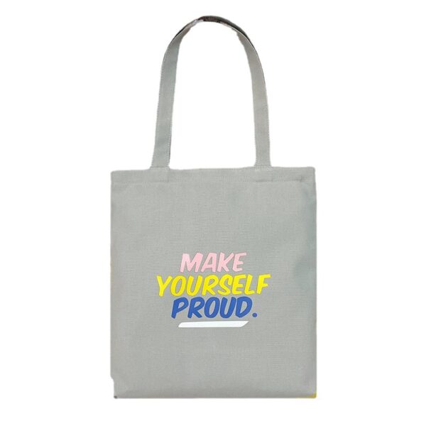 Large Cotton Shopping Bags, Reusable, Portable Totes