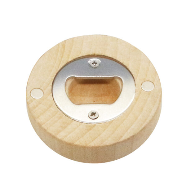 Wedding Favor Wood Magnet Bottle Opener