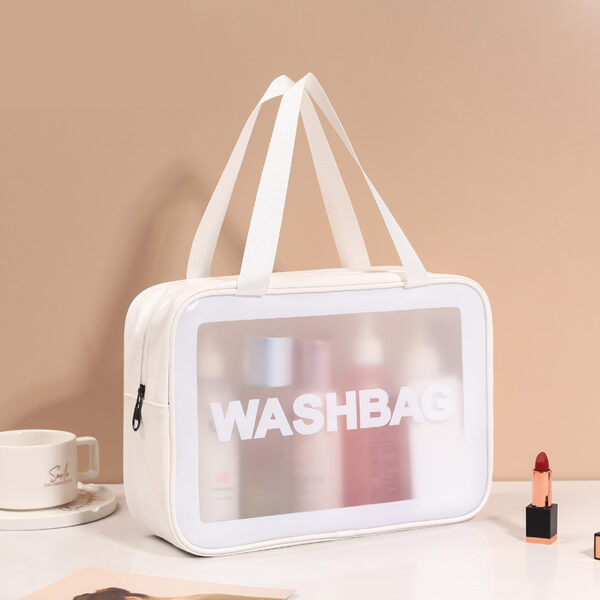 Custom Transparent Travel Cosmetic Bag - Image 4