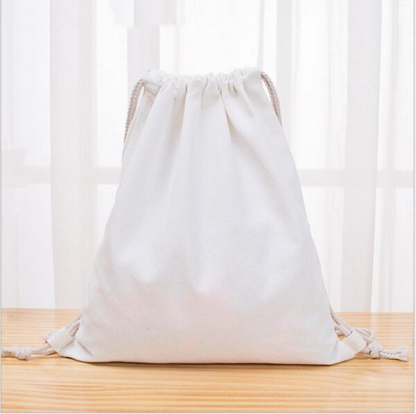 Organic Canvas Candle Bags w/ Custom Logo - Image 5