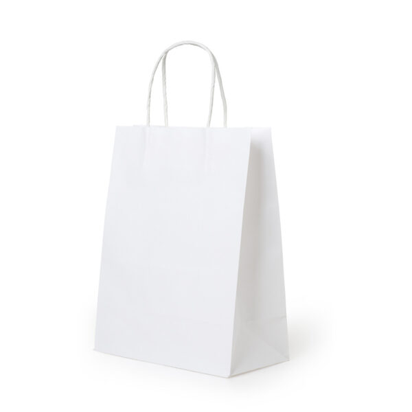 Kraft Paper Shopping Bag - Eco Flat Handle Gift Bag - Image 5