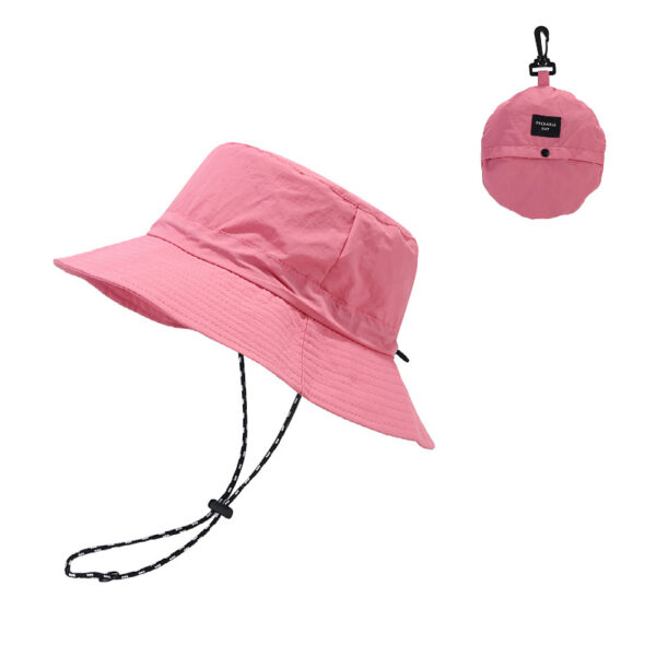Custom Waterproof UV Sun Hat - Packable, Chin Strap, Wide Brim - Image 5