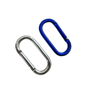 Custom Logo Carabiner - Colorful Spring Snap Hooks