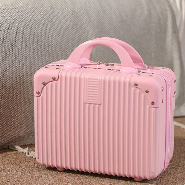 14" Portable Mini Suitcase Box - Cosmetic Case - Image 2