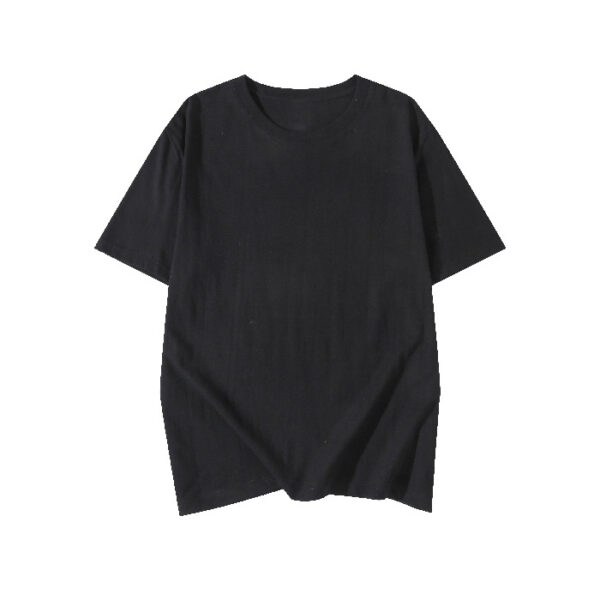 Custom Heavyweight 100% Cotton T-Shirts - Men's Crew Neck - Image 2