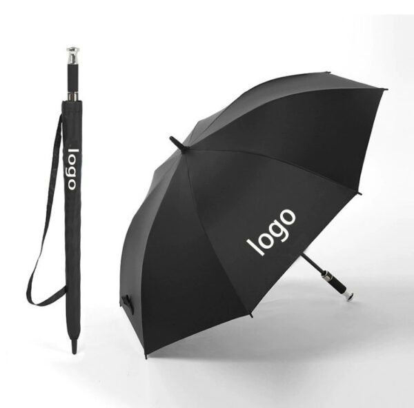 Long-Handle Golf Umbrella - Windproof, UV-Proof, All-Weather - Image 2